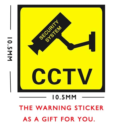 New Red Flashing LED Light Fake CCTV Security Camera for Home Office Surveillance Security System Black/White Dummy Conch Camera