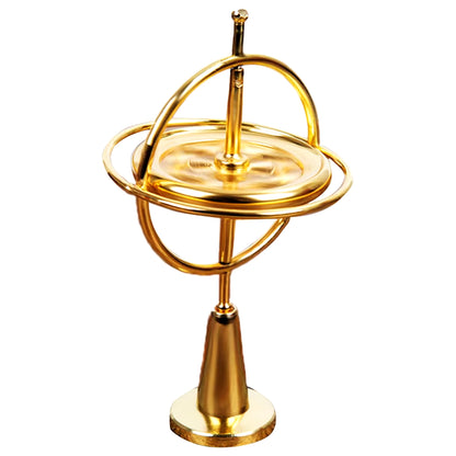 Self-Balancing Gyroscope Anti-Gravity Decompression Educational Toy Six Generations Colorful Finger Gyroscope Gift for Kids T7X2