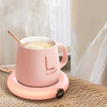 2024 Christmas Gift Mug Warmer Pad Smart USB Coffee Mug Warmer Tea Milk Cup Heater with 3 Temperature Settings