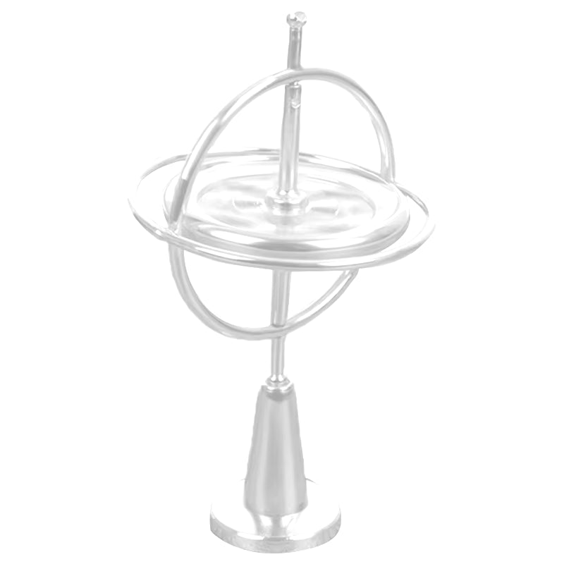 Self-Balancing Gyroscope Anti-Gravity Decompression Educational Toy Six Generations Colorful Finger Gyroscope Gift for Kids T7X2